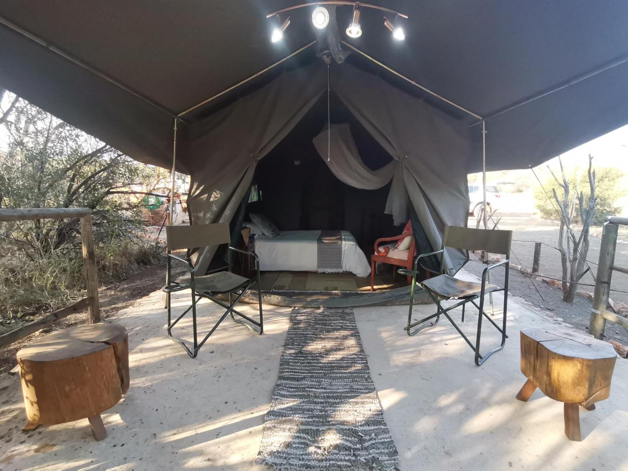 Ou Kraal Tented Luxe tent Boshoek